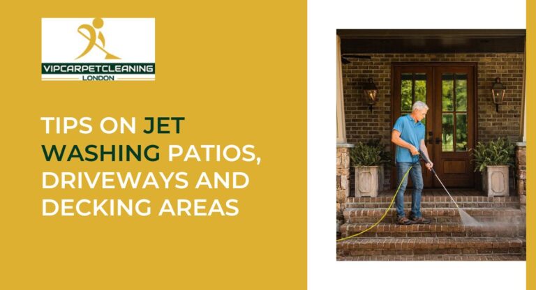 Tips on Jet Washing Patios, Driveways and Decking Areas